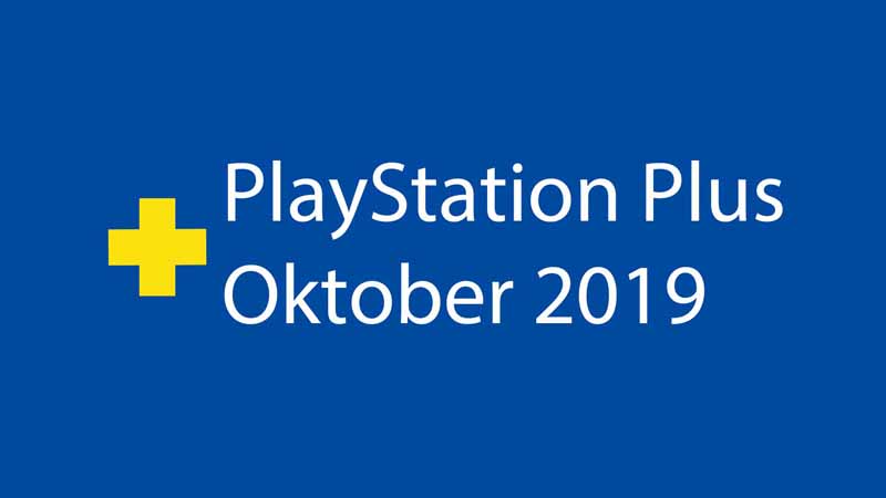 PS Plus Oktober 2019