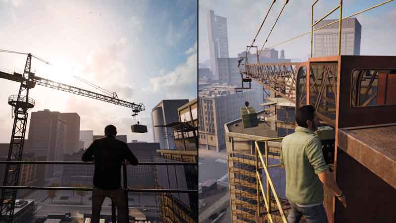 A Way out - Screenshot Baustelle