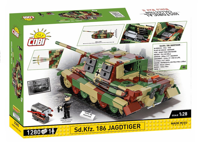 COBI 2580 Standardversion Jagdtiger Box