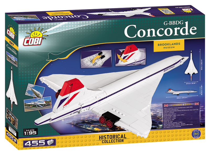 COBI Concorde 1917 Box hinten