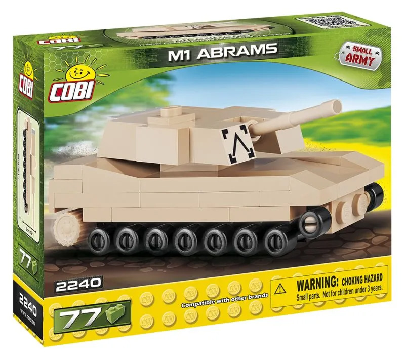 2240 COBI Nano Tank M1 Abrams