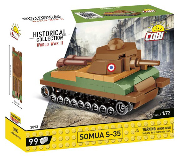 COBI Nano Tank Somua S-35 3093