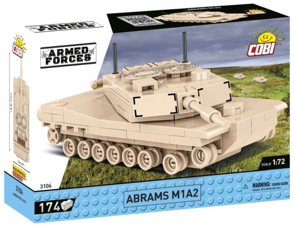 COBI Nano Tank 3106 Abrams M1A2