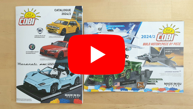 COBI Katalog 2024/2 erhalten Video