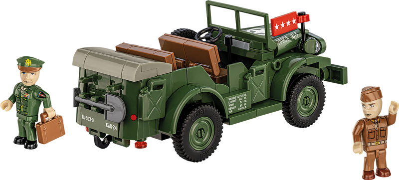 COBI 3111 Dodge WC-56 Command Car Set Rückseite