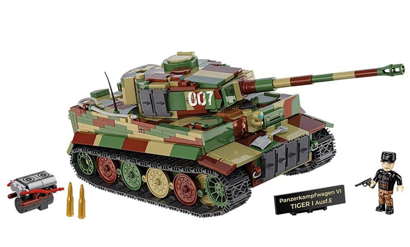 COBI 2587 Tiger I Ausf. E No 007 Executive Edition