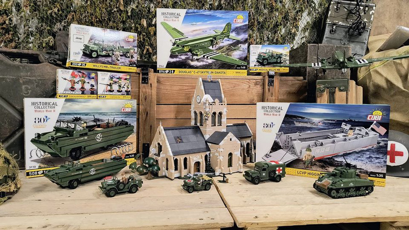 COBI 2299 Sainte-Mere-Eglise Kirche D-Day Neuheiten