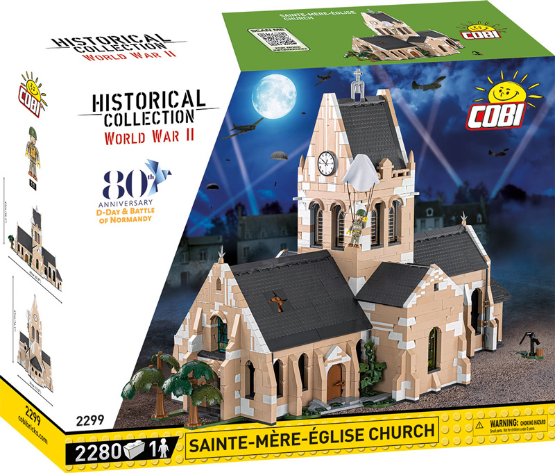 COBI 2299 Sainte-Mere-Eglise Kirche Box Front