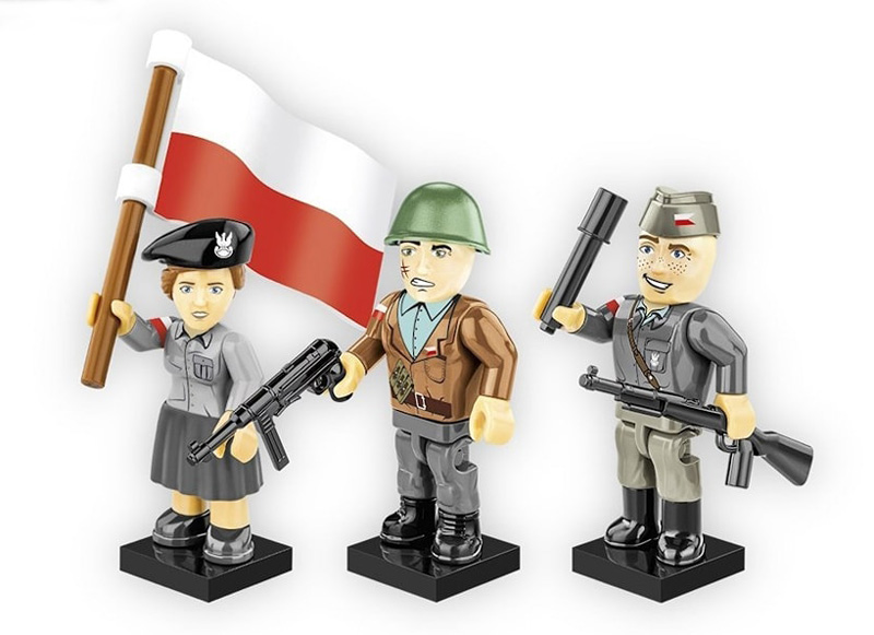 COBI Battle Pack Warschauer Aufstand Figuren