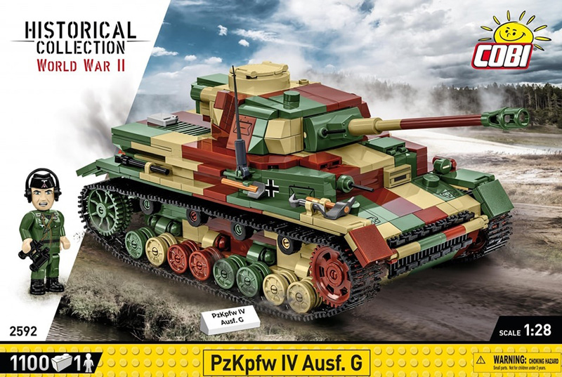 COBI 2592 PzKpfw Ausf G Box