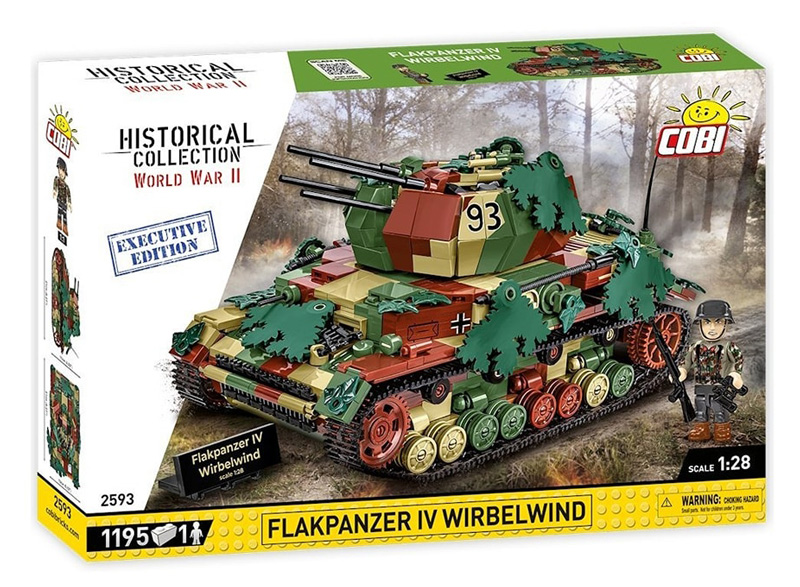 COBI 2593 Flakpanzer IV Wirbelwind Executive Edition Box Front