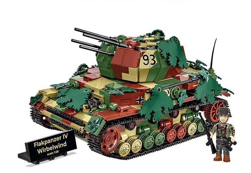 COBI 2593 Flakpanzer IV Wirbelwind Executive Edition Set komplett