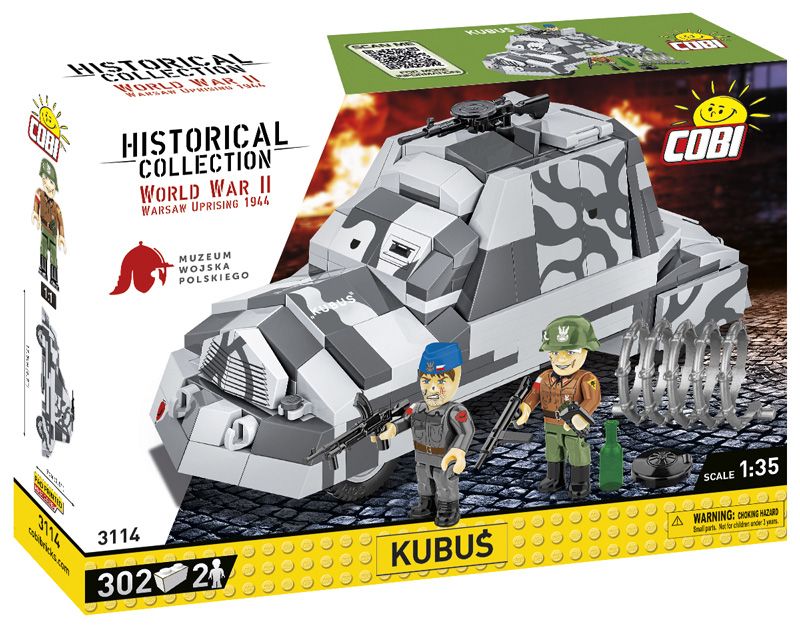 COBI Warschauer Aufstand Kubus 3114 Box