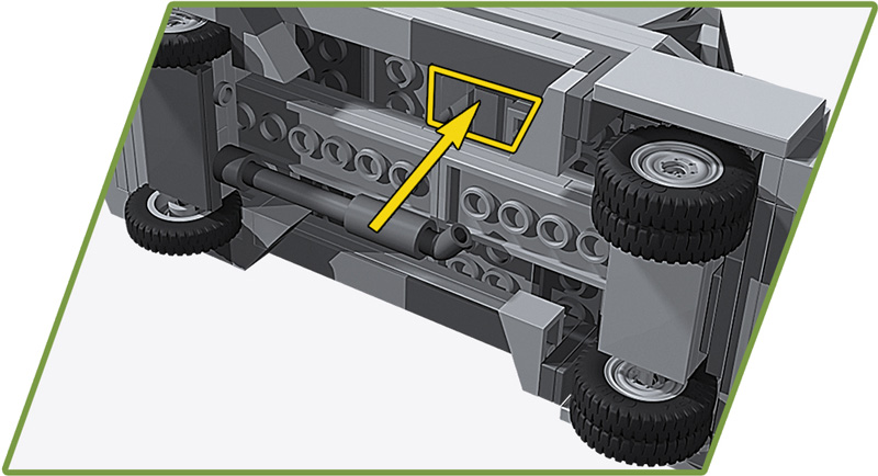 COBI Warschauer Aufstand Kubus 3114 Detail Zugang