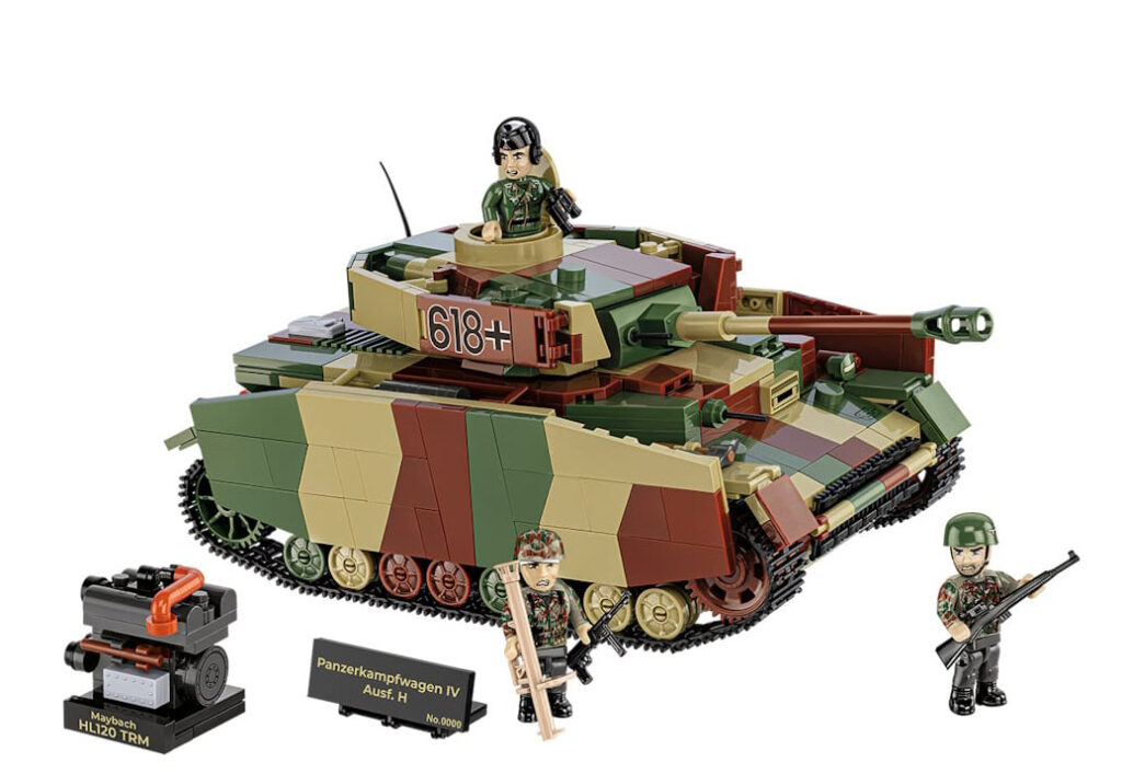 COBI Limited Edition 2591 Panzerkampfwagen Iv Ausf. H