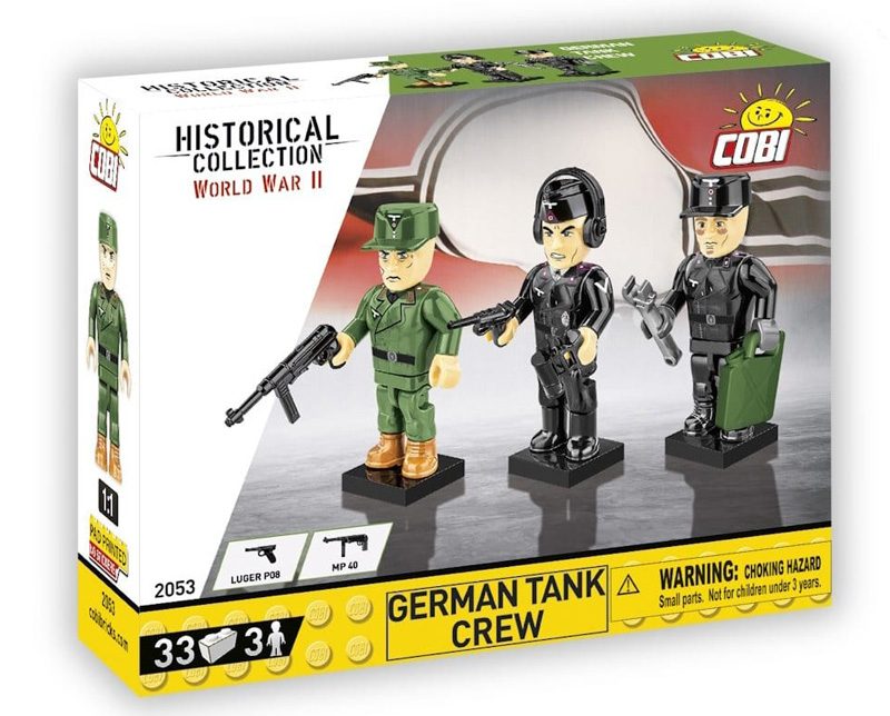 COBI Battle Pack German Tank Crew 2053