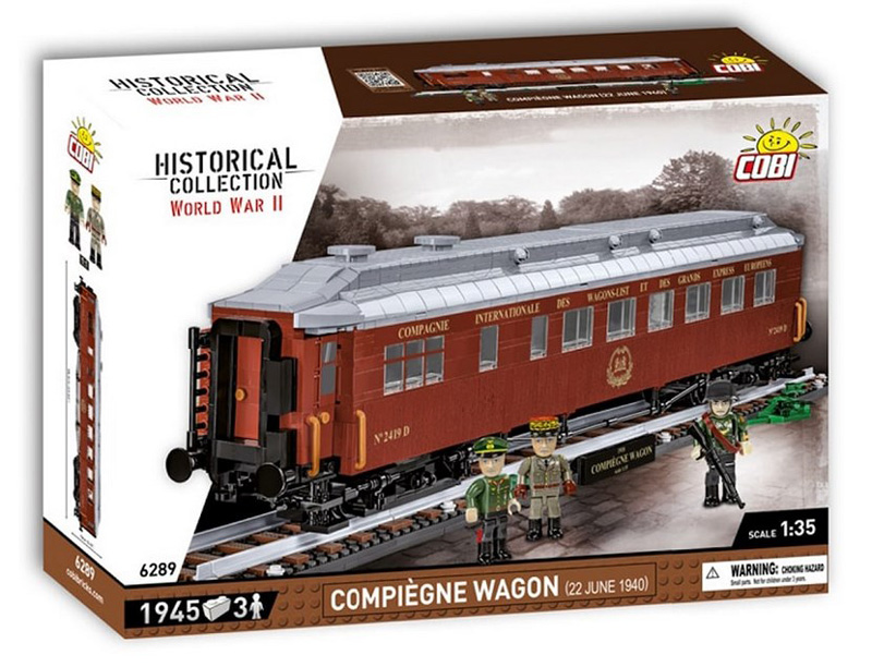 COBI 6289 Compiegne Wagon (22 June 1940) Box