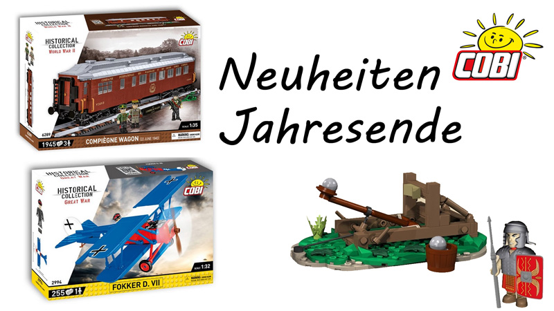 COBI News Steine Kanal Nr. 72 Neuheiten 2024