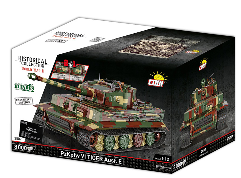 COBI 2807 Panzer VI Ausf. E 1:12 Box Front