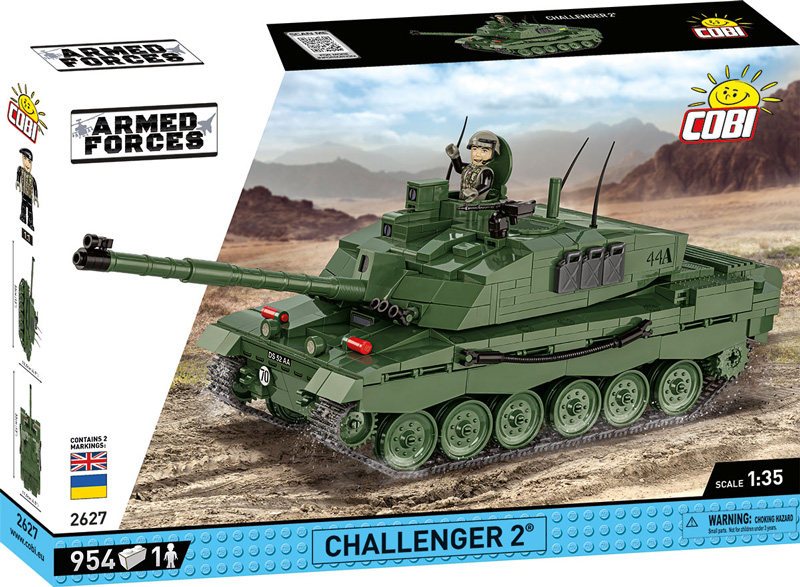 COBI 2627 Challenger 2 Neuheit Box Vorderseite