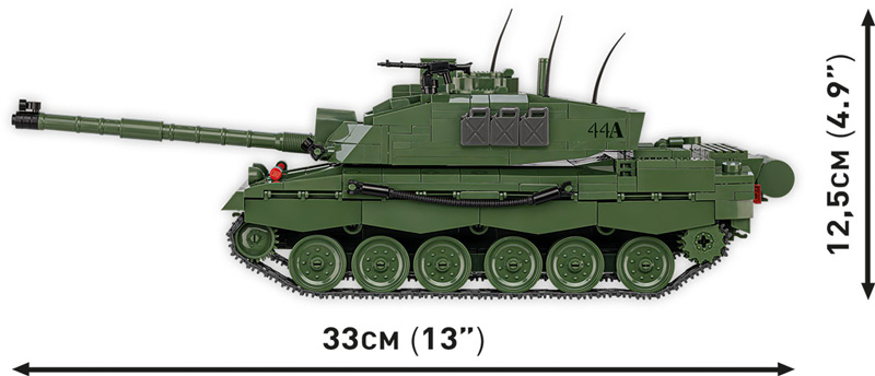 COBI 2627 Challenger 2 Neuheit Maße Seite