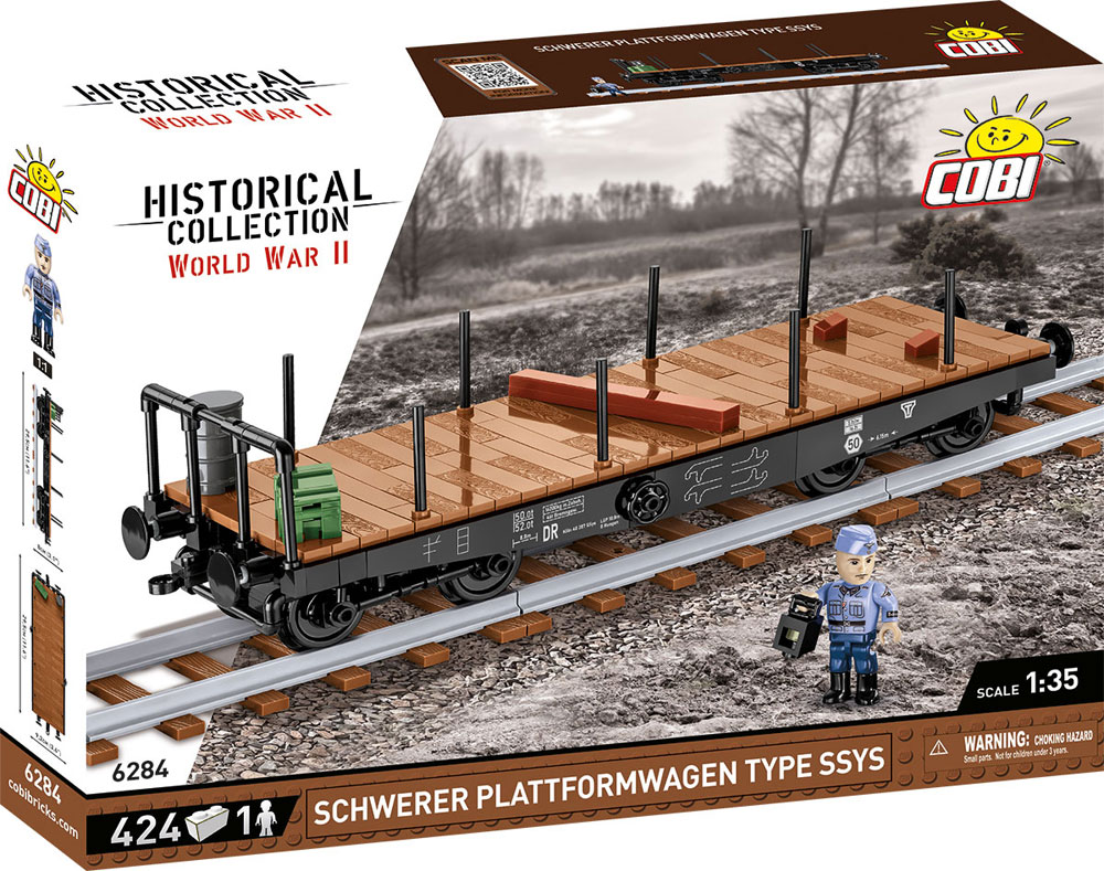 COBI Schwerer Plattformwagen Type SSYS 6284