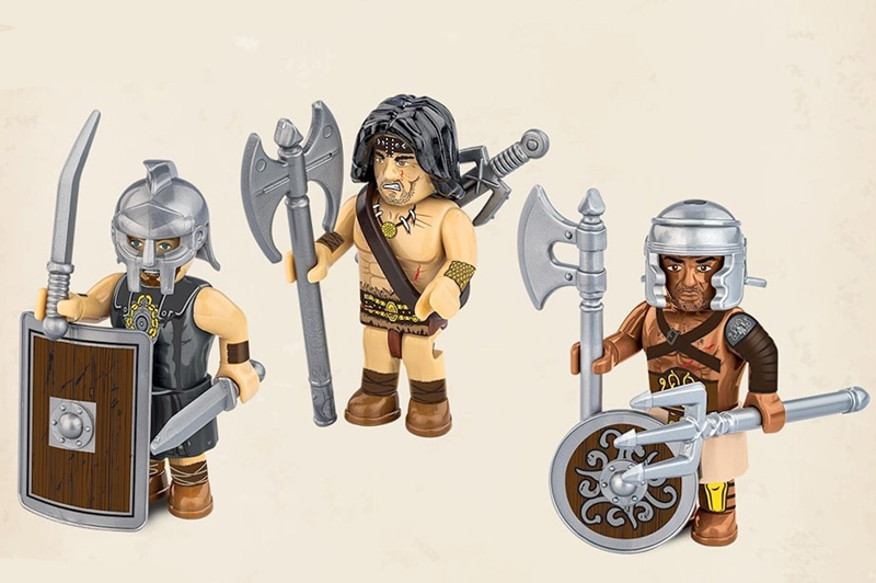 COBI Minifiguren 20066 Gladiators Gladiatoren