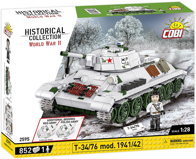 COBI 2595 T-34/76 mod 2595 Box