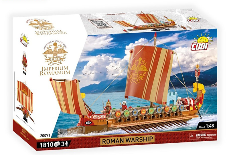 COBI Imperium Romanum Roman Warship 20071 Box