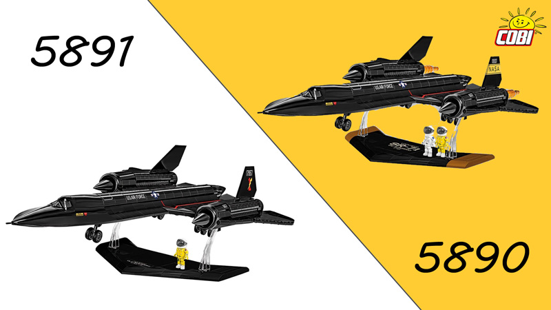 COBI Blackbird Vergleich Standard und Executive Edition