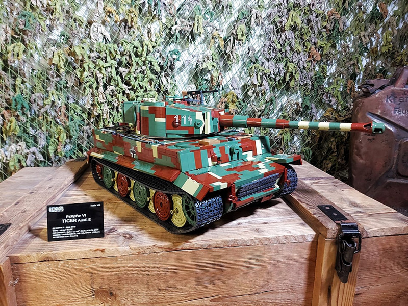 COBI Panzer VI Tiger Ausf. E 2807 Set