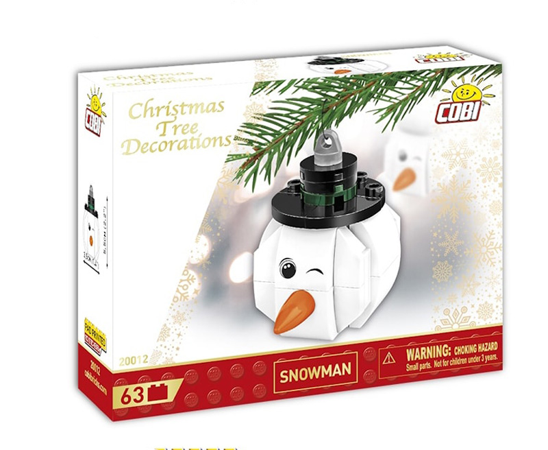 COBI Baumschmuck Schneemann 20012 Box