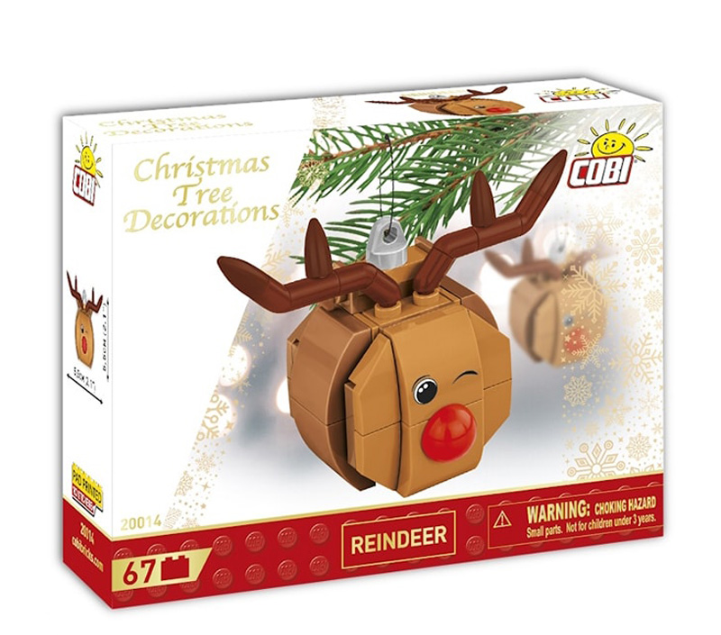 COBI Baumschmuck Weihnachten Rentier 20014 Box