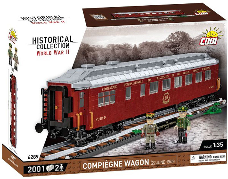 COBI Compiegne Wagon 6289 Box