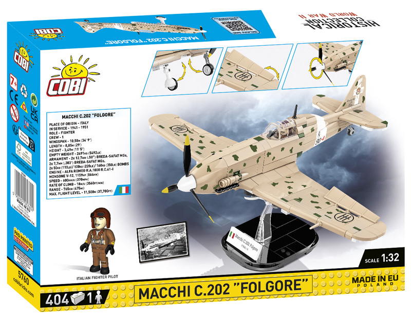 COBI Macchi C.202 Folgore 5760 Box