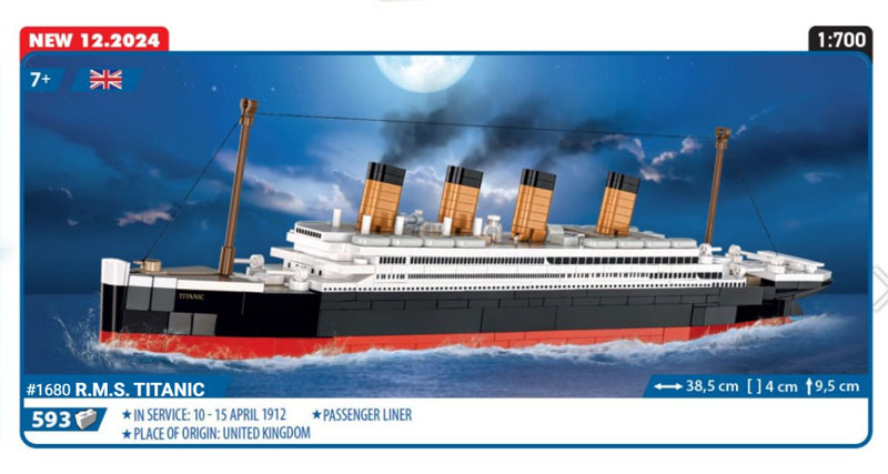 COBI 1680 RMS Titanic