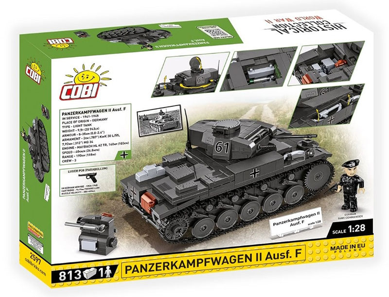 Panzer II Ausf. F 2597 Box COBI