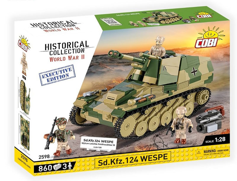 COBI 2598 Sd. Kfz 124 Wespe Executive Edition Box