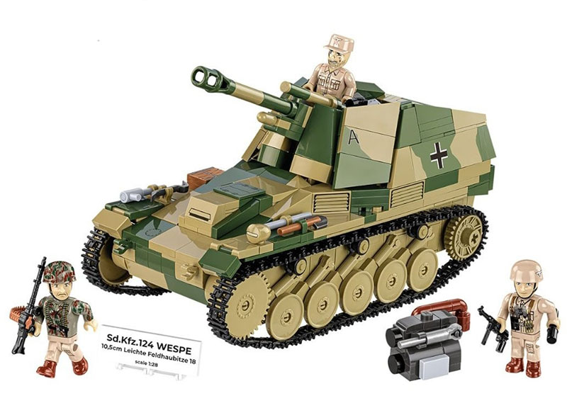 COBI 2598 Sd. Kfz 124 Wespe Executive Edition Set