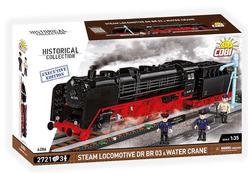 COBI 6286 DR BR 03 Steam Locomotive & Water Crane - Executive Edition Box