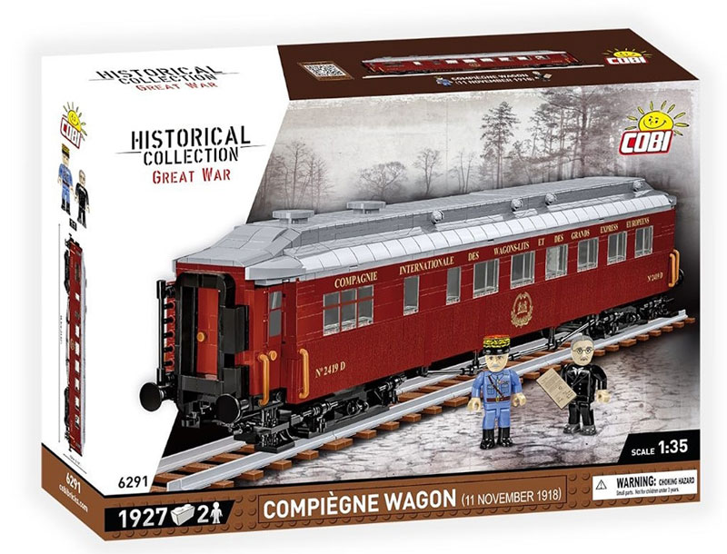 COBI Compiegne Wagon 6291 Box