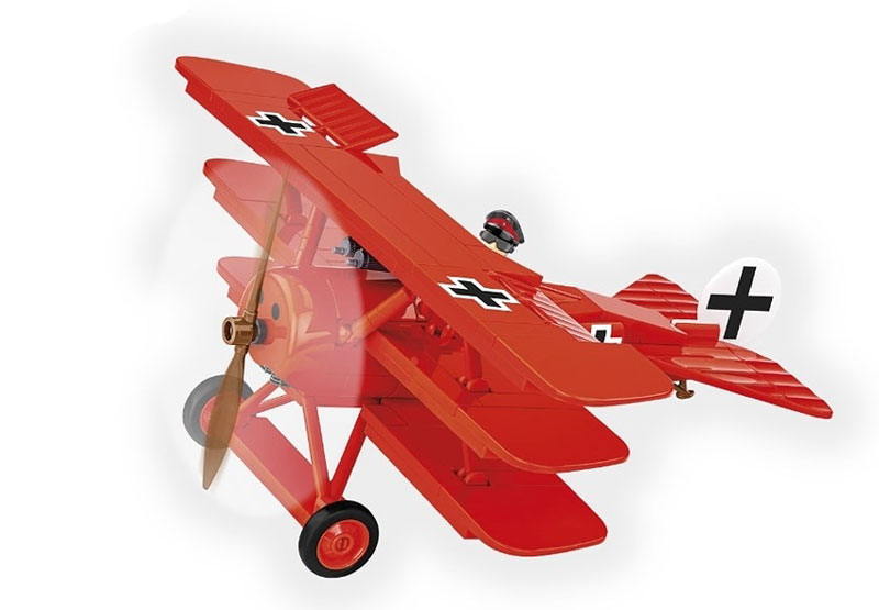 COBI 2996 Fokker Dr. 1 Roter Baron Set