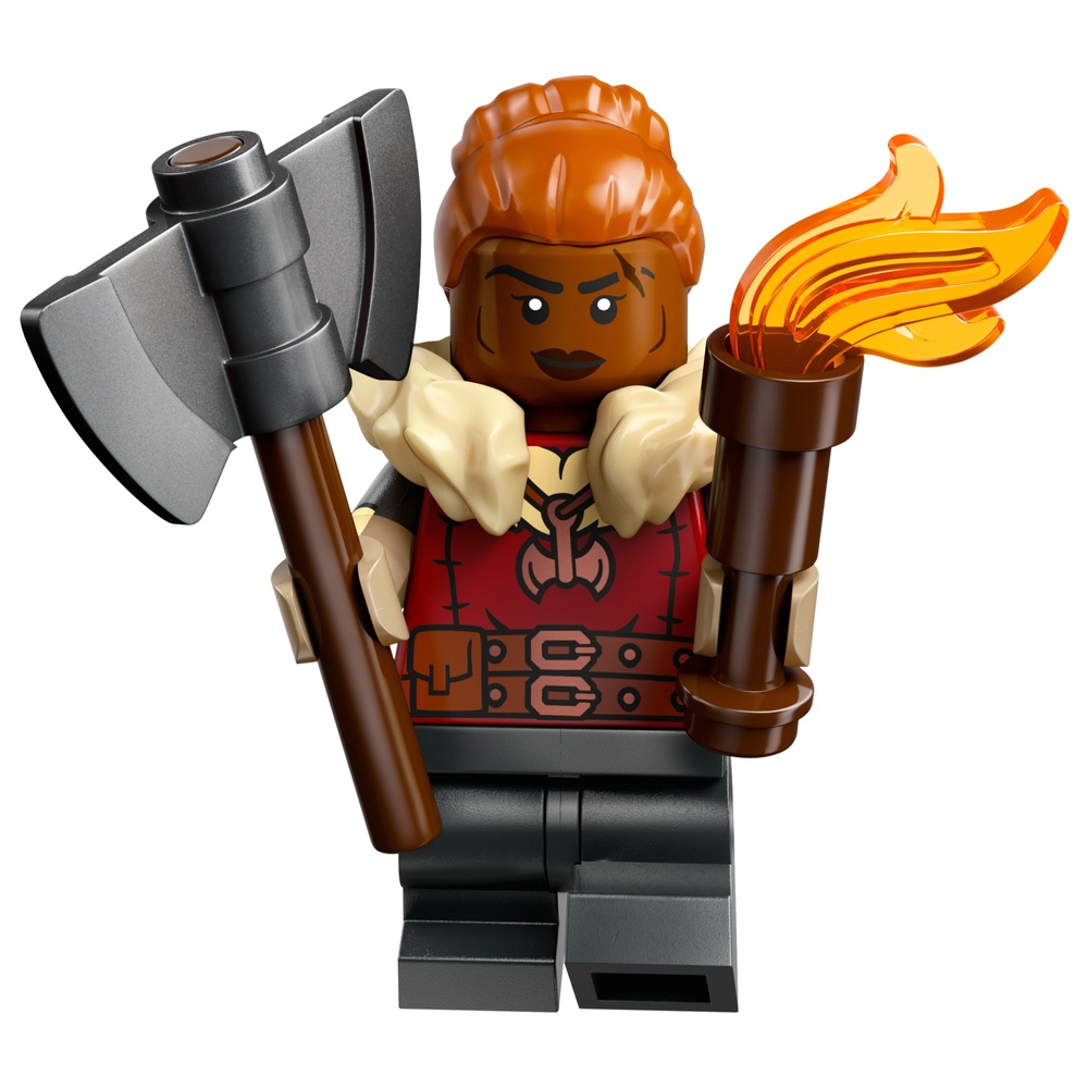 LEGO Dungeons & Dragons Minifiguren Zwergenbarbarin