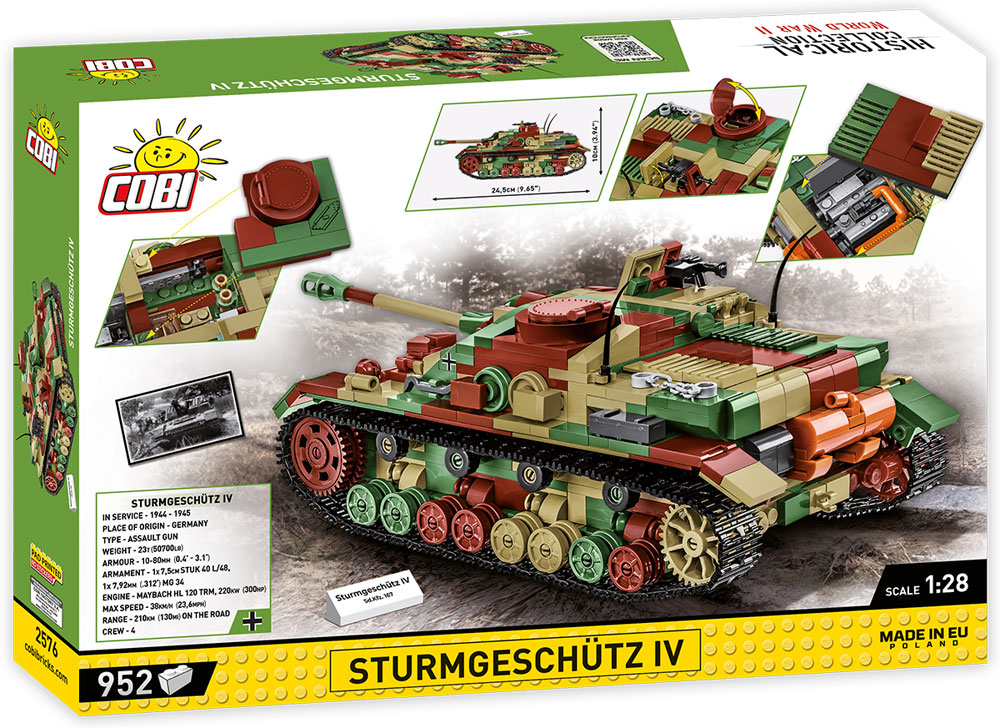 COBI Sturmgeschütz IV 2576 Box