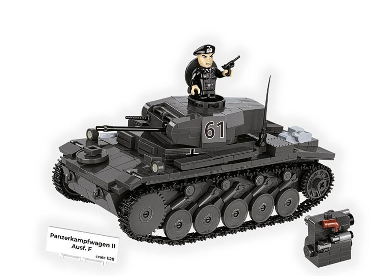 Panzer II Ausf. F 2597 Set COBI