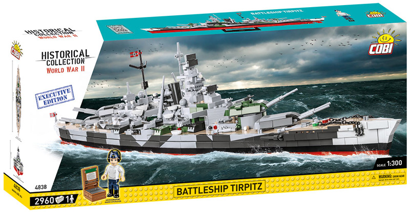 COBI Battleship Tirpitz Executive Edition 4838