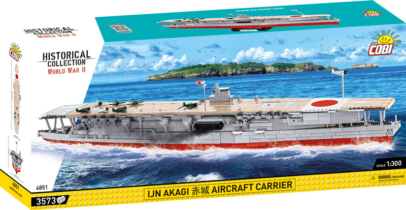 COBI 5851 Akagi Aircraft Carrier Box