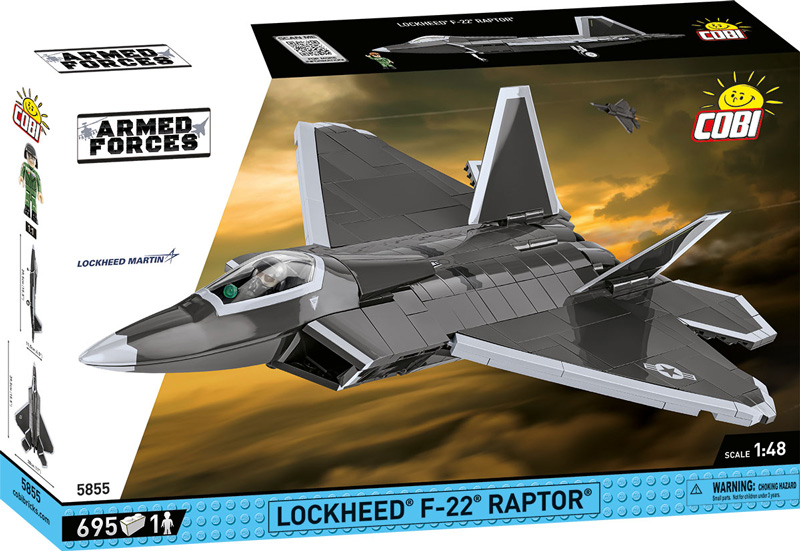 COBi Lockheed F-22 Raptor 5855 Box