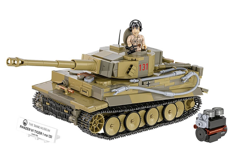 COBI 3123 Panzer VI Tiger no 131 set