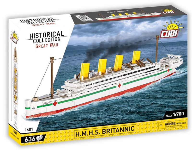 COBI HMHS Britannic 1681 Box